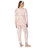 Women's & Petite Cuddl Duds® Fleece Pajama Top, Pajama Pants & Headband Set