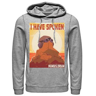 Men's Star Wars The Mandalorian I Have Spoken Poster Hoodie