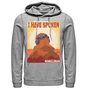 Men's Star Wars The Mandalorian I Have Spoken Poster Hoodie