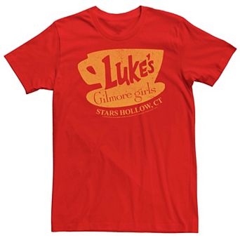 Men's Gilmore Girls Luke's Stars Hollow, CT Distressed Sign Tee