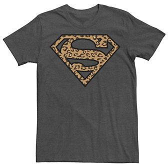 Men's DC Comics Superman Cheetah Print Logo Fill Tee