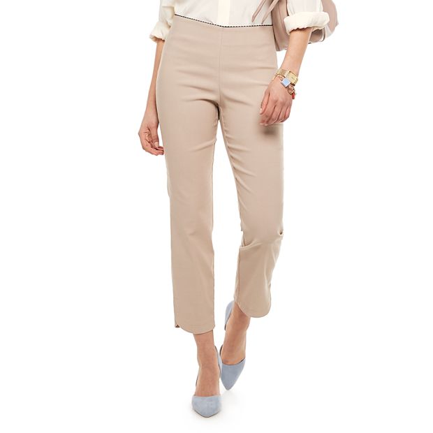 Elle pull on 2025 ankle dress pants