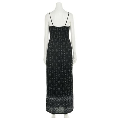 Juniors' SO® Smocked Back Maxi Dress
