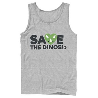 Men's Jurassic World: Fallen Kingdom Save The Dinos! Tank Top