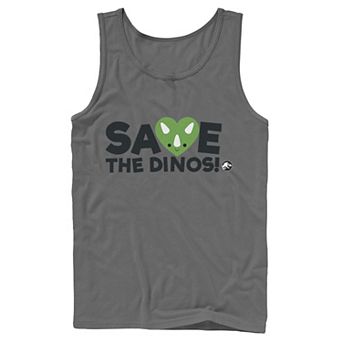 Men's Jurassic World: Fallen Kingdom Save The Dinos! Tank Top