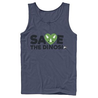 Men's Jurassic World: Fallen Kingdom Save The Dinos! Tank Top