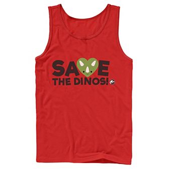 Men's Jurassic World: Fallen Kingdom Save The Dinos! Tank Top