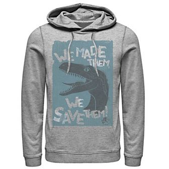 Men's Jurassic World 2 "We Made Them, We Save Them!" Hoodie