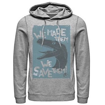 Men's Jurassic World 2 "We Made Them, We Save Them!" Hoodie