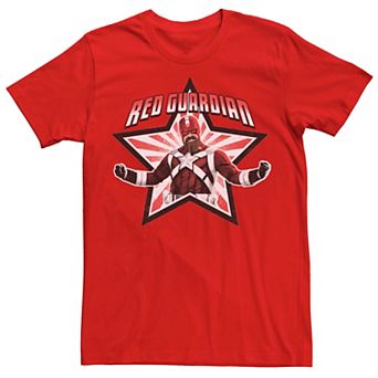 Men's Marvel Black Widow Red Guardian Portrait Tee