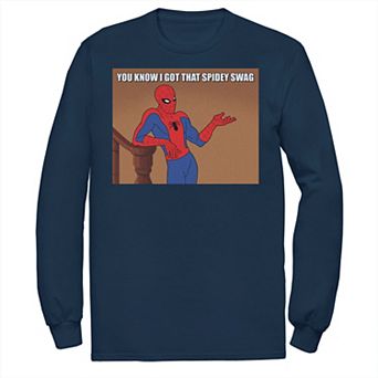 Men's Marvel Spider-Man "You Know I Got That Spidey Swag" Vintage Tee