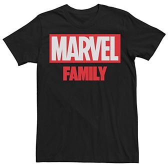 Men's Marvel Family Simple Logo Tee