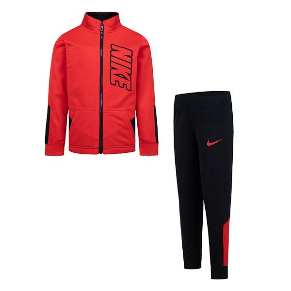 Boys 4-7 Nike Colorblock Full-Zip Jacket & Pants Track Set