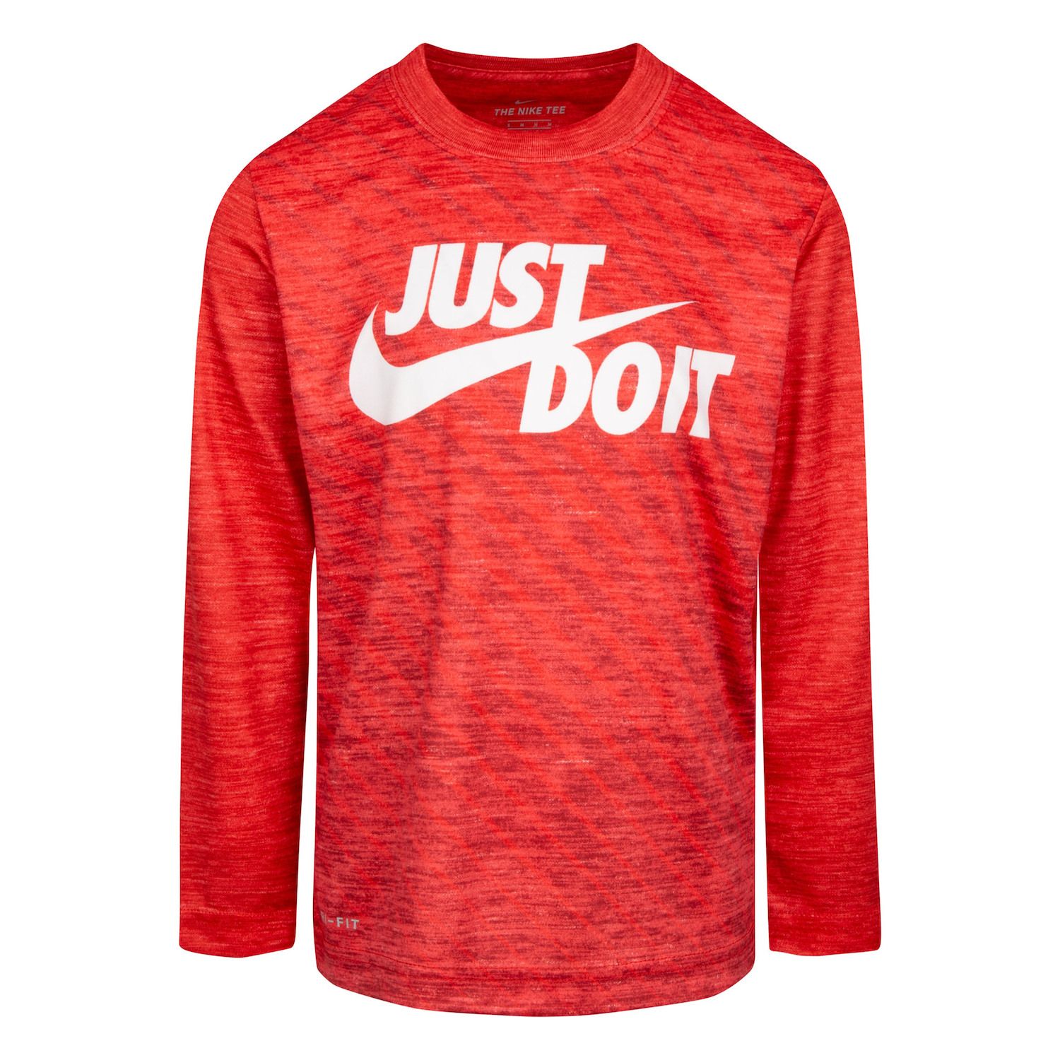 red nike graphic tees