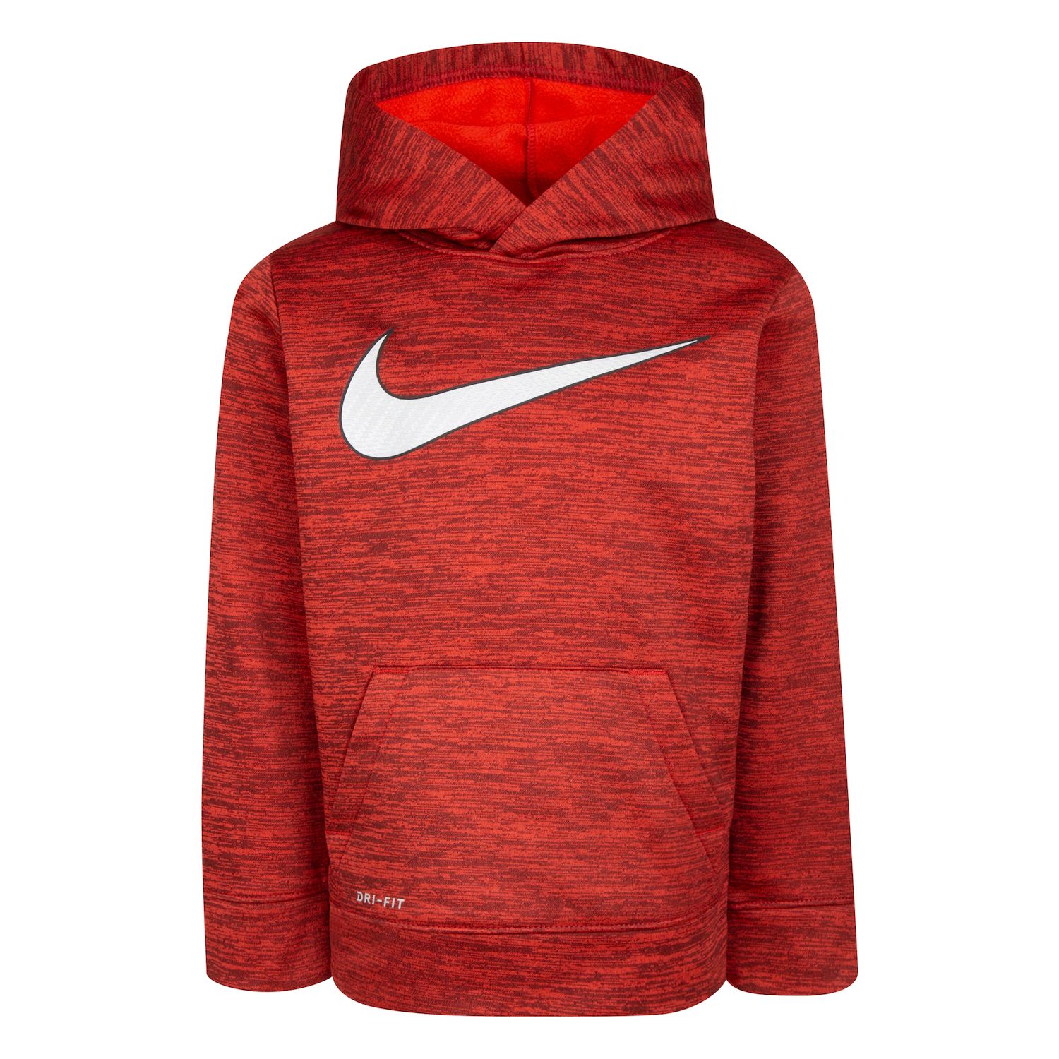 red nike boys hoodie