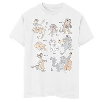Disney's Aristocats Boys 8-20 All The Cats Graphic Tee