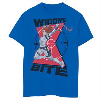 Boys 8-20 Marvel Black Widow Widow's Bite Logo Graphic Tee
