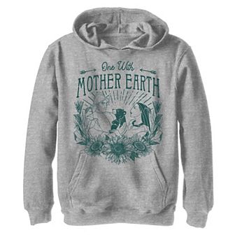 Boys 8-20 Disney Pocahontas One With Mother Earth Graphic Fleece Pullover
