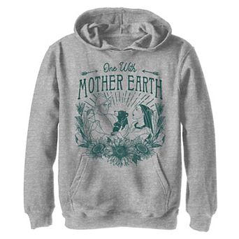 Boys 8-20 Disney Pocahontas One With Mother Earth Graphic Fleece Pullover