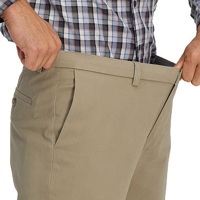 Men's Haggar Premium Straight-Leg Flat-Front Chino Pants