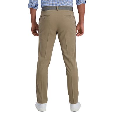 Men's Haggar Premium Straight-Leg Flat-Front Chino Pants