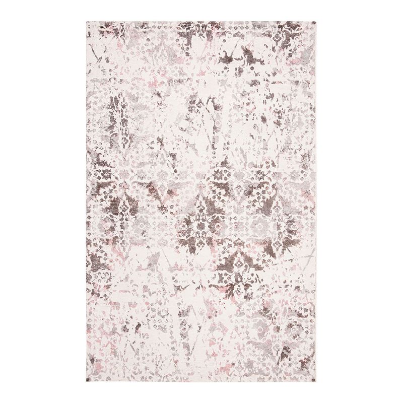 Safavieh Expression Nathalie Area Rug, Grey, 6Ft Rnd