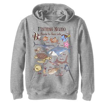 Boys 8-20 Disney / Pixar Finding Nemo Fish Guide Graphic Fleece Pullover