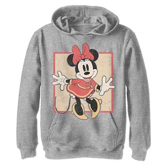 Boys 8-20 Disney Minnie Mouse Year Of The Mouse Portrait Graphic Fleece Pullover