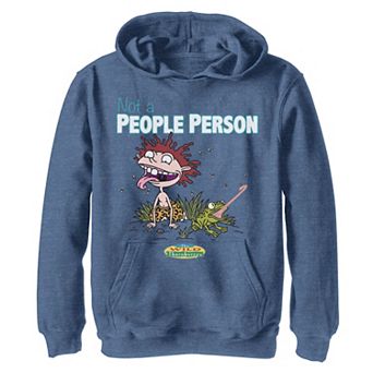 Boys 8-20 Nickelodeon The Wild Thornberrys Donnie Not A People Person Portrait Graphic Fleece Pullover