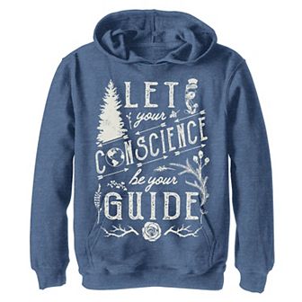 Boys 8-20 Disney Pinocchio Let Your Conscience Be Your Guide Graphic Fleece Pullover