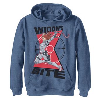 Boys 8-20 Marvel Black Widow Widow's Bite Logo Graphic Fleece Pullover