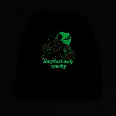 Disney's Mickey Mouse Boys 8-20 Glow-in-the-Dark Halloween Graphic Tee by Family Fun™