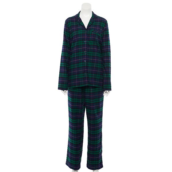 Croft and barrow flannel pajamas sale