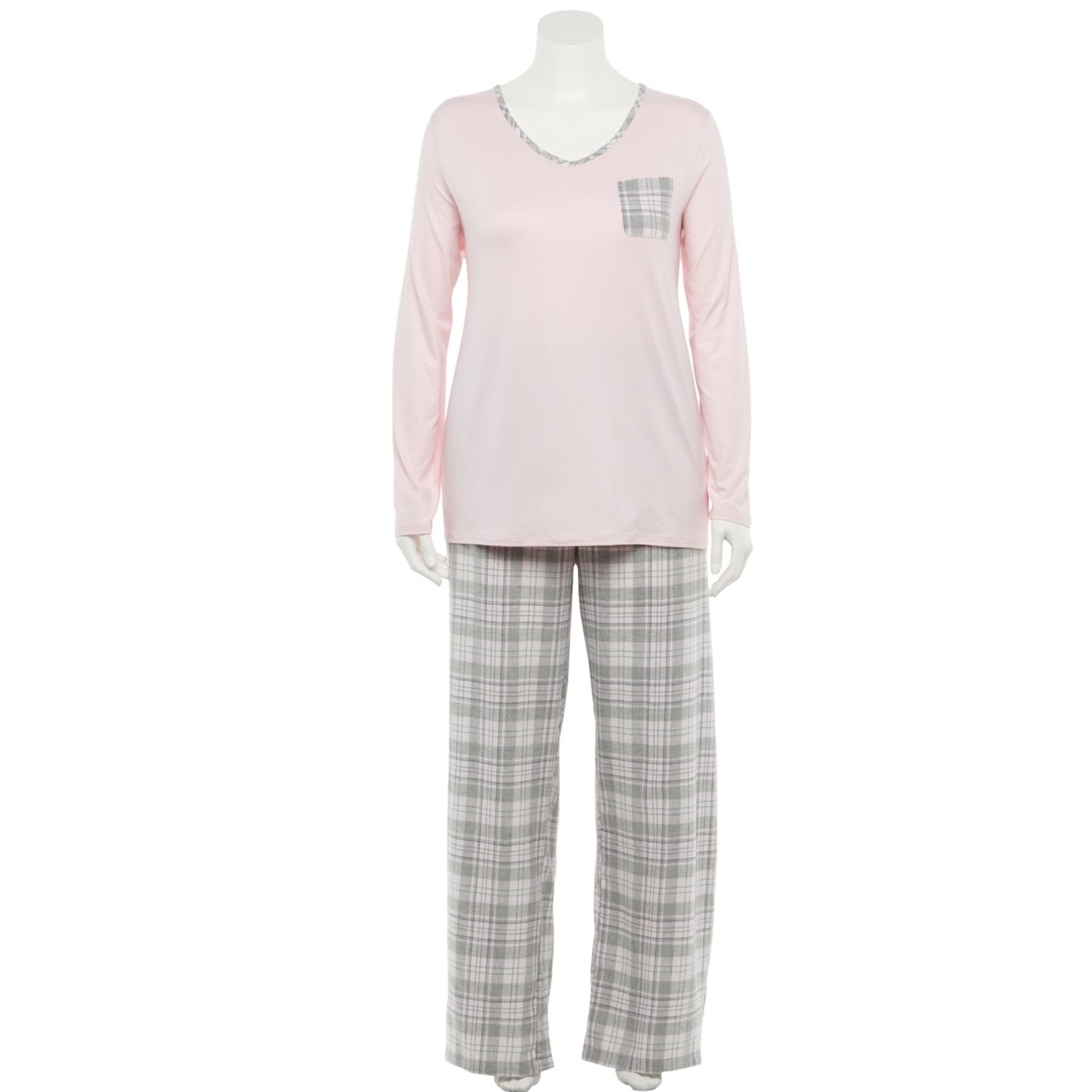 women's plus size flannel pajama pants