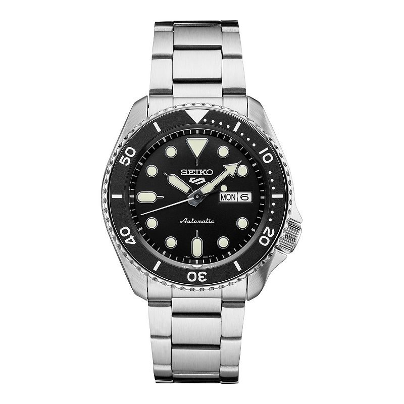 Men's Seiko 5 Sports Automatic Watch - SRPD55, Size: Large, Silver