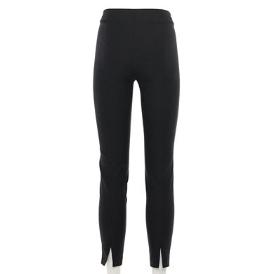 Women's ELLE™ Back Slit Skinny Pants