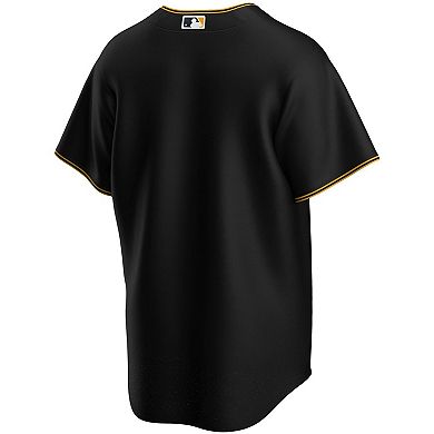 Men's Nike Black Pittsburgh Pirates Alternate Replica Team Jersey