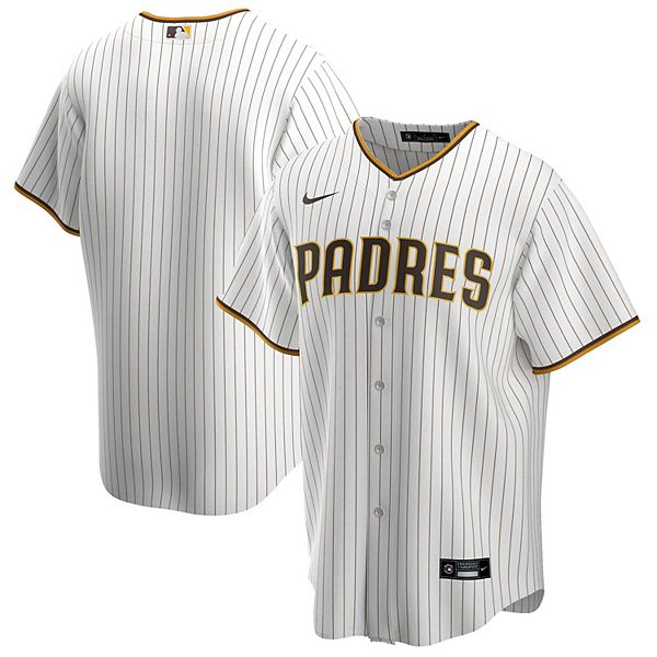 Men's Nike Brown San Diego Padres Road 2020 Replica Team Jersey