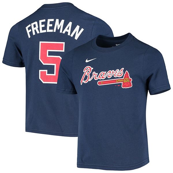 Nike Atlanta Braves Little Boys and Girls Freddie Freeman Name and Number  Player T-shirt - Macy's