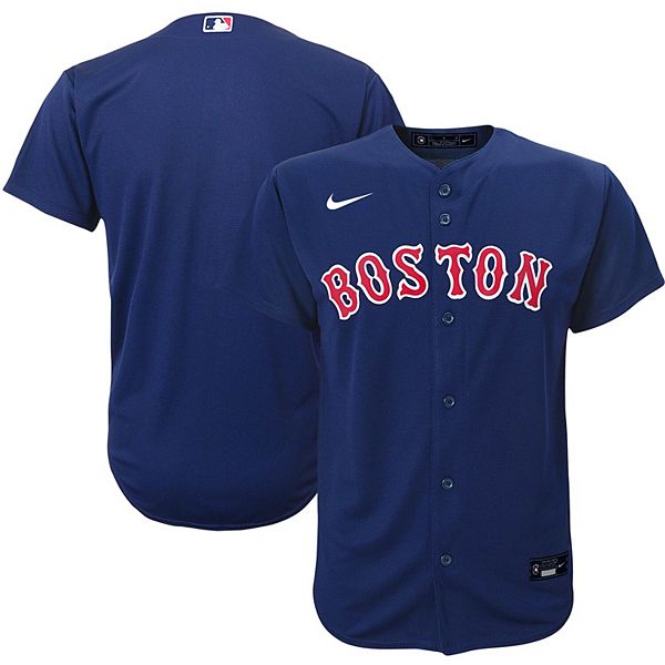 Boston Red Sox Nike Youth Alternate Replica Team - Jersey - Navy