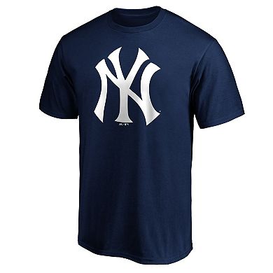 Men's Fanatics Branded Navy New York Yankees Official Logo T-Shirt