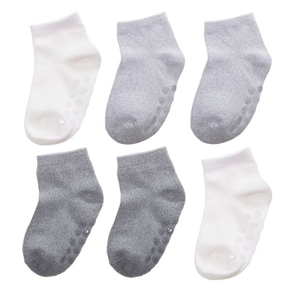 Baby / Toddler Jumping Beans&reg; 6-pack Low-Cut Softest Socks - White (2T-4T)