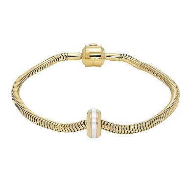 BERING Women's Gold-Tone Watch, Bracelet & Charm Set - 11022-334-1-GWP190