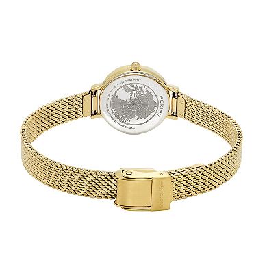 BERING Women's Gold-Tone Watch, Bracelet & Charm Set - 11022-334-1-GWP190