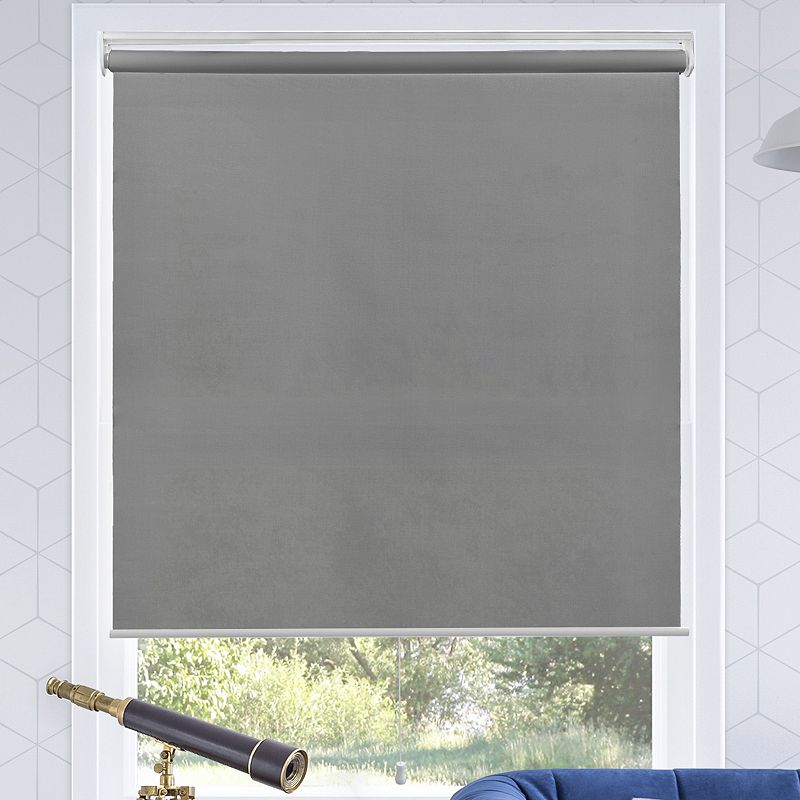 CHICOLOGY Snap-N -Glide Cordless Roller Shade  Urban Grey (Light Filtering) 21 W X 72 H