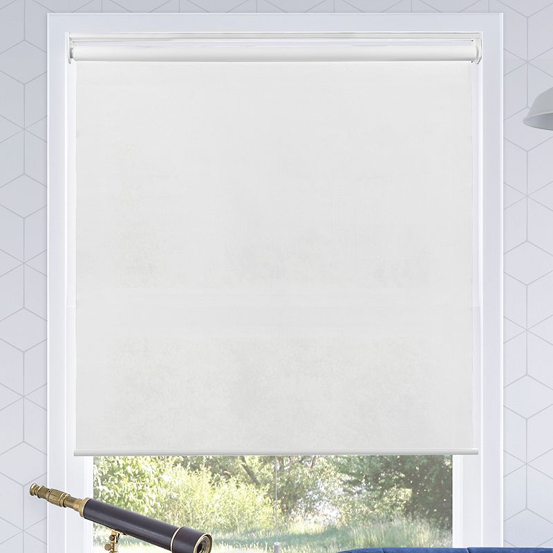 CHICOLOGY Snap-N -Glide Cordless Roller Shade  Urban White (Light Filtering) 50 W X 72 H