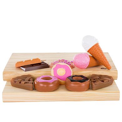 Hey! Play! Pretend Play Assorted Food Set