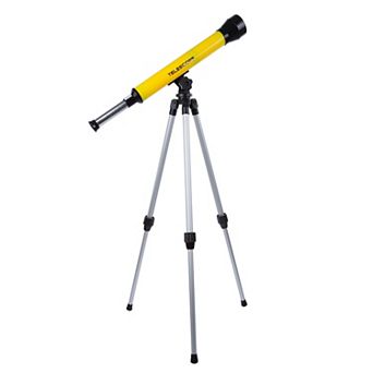 Hey! Play! 40mm Beginner Telescope with Adjustable Tripod and 30x Magnification