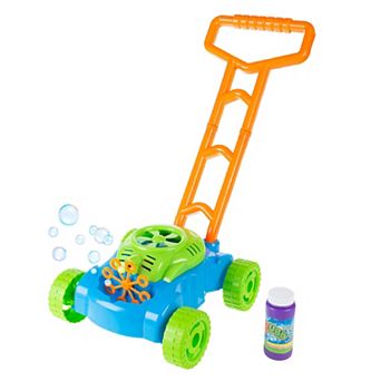 Hey! Play! Toy Push Bubble Lawn Mower
