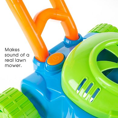 Hey! Play! Toy Push Bubble Lawn Mower